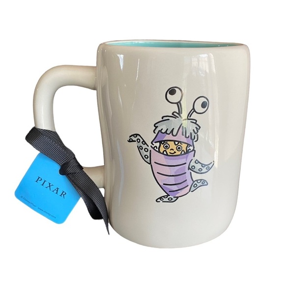 Rae Dunn Pixar BOO! Monsters Inc Disney Double Sided Mug NWT - Picture 2 of 8